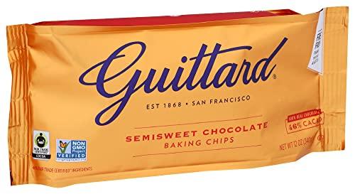 Guittard Guittard Baking Chips, Semi Sweet Chocolate, 12 oz