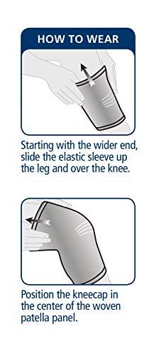 FitPro FitPro Elastic Knee Compression Sleeve, Extra Large, Amazon Exclusive Brand