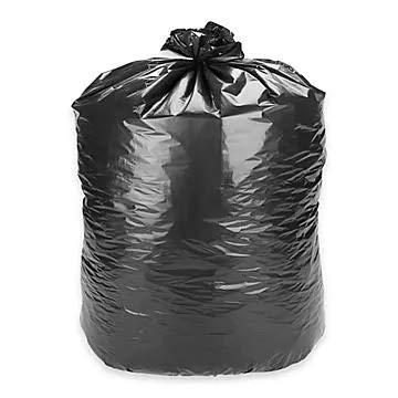sheriff 55 GALLON LARGE TRASH BAG - 3 MIL HEAVY DUTY CONTRACTOR TRASH BAGS - CONSTRUCTION BAGS - EXTRE LARGE PLASTIC BAGS - Extra Strong Gusseted Industrial Contractor Bag- MADE IN USA (100)