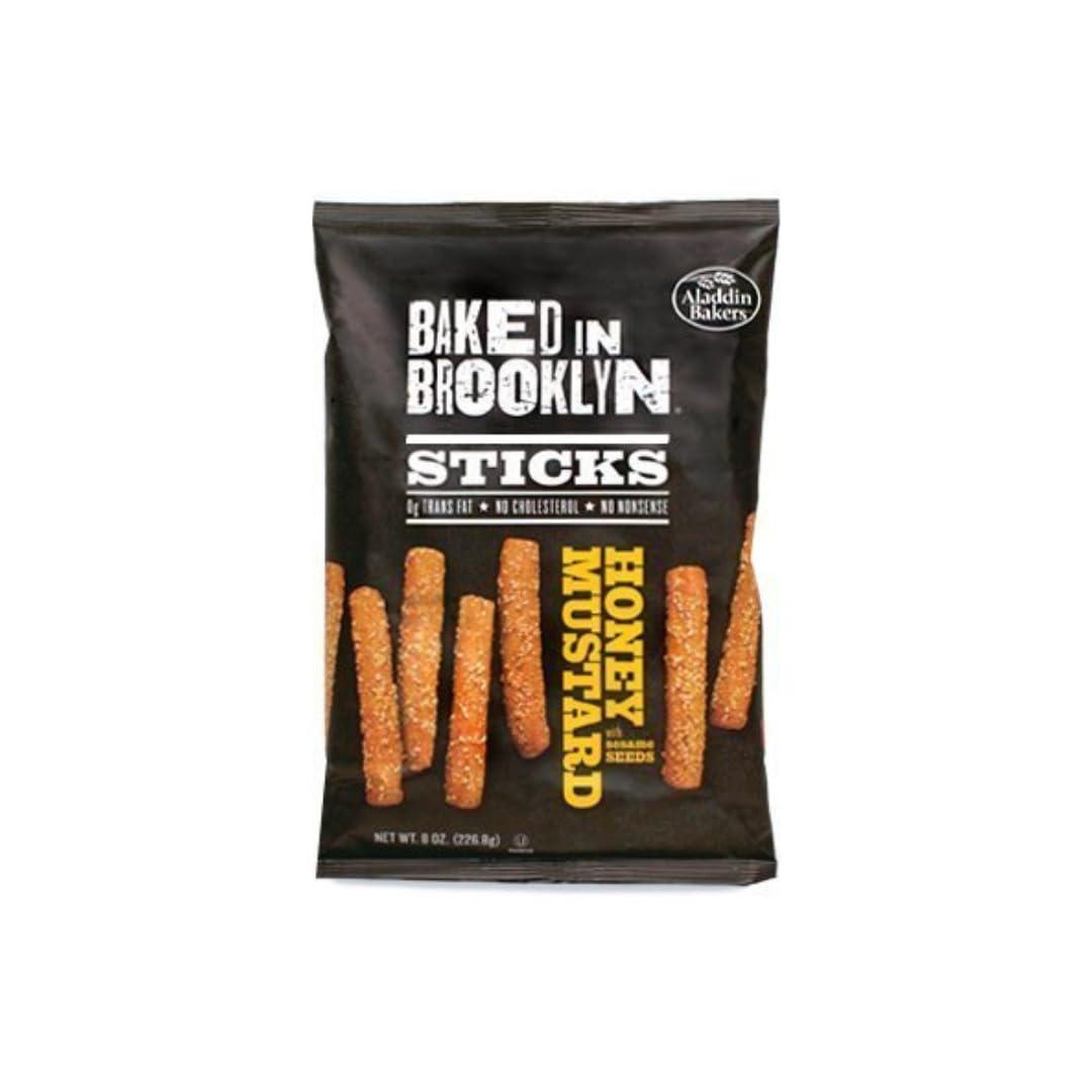 Generic Generic Variety Pack Baked in Brooklyn - 4 Flavors of Pita Chips, 4 Flavors of Sticks, 2 Flavors of Flatbread - Healthy Snacks - 6 oz Each, 10 Pack - Perfect for Parties & On-the-Go