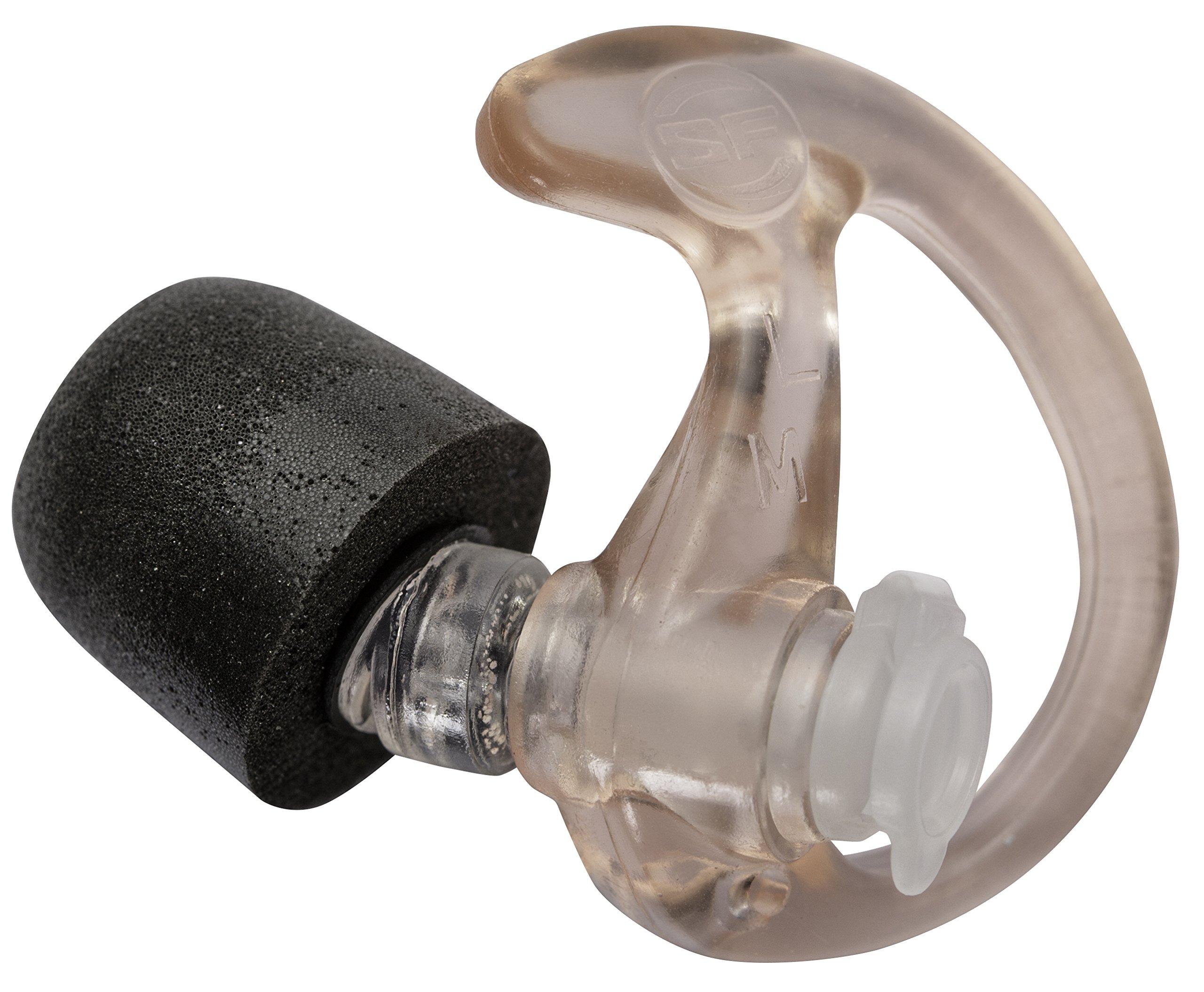 SureFire SureFire EP7 Sonic Defenders Ultra filtered Earplugs w/ Comply Canal Tips, reusable, Black, Medium