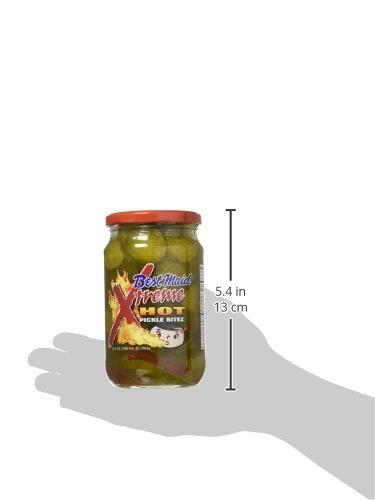 Best Maid Products Best Maid Xtreme Hot Pickle Bitez 24oz Jar (Pack of 2)