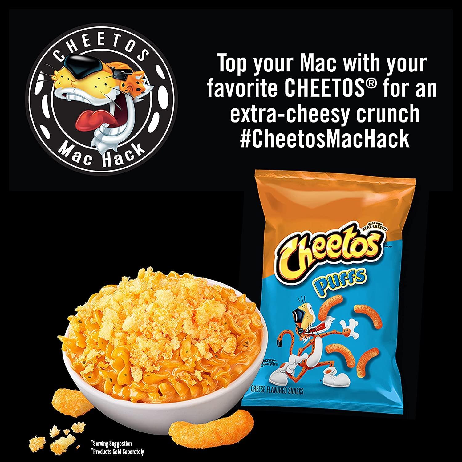 Cheetos Mac N Cheetos Bold & Cheesy, 2.32oz Cups (4 Pack)