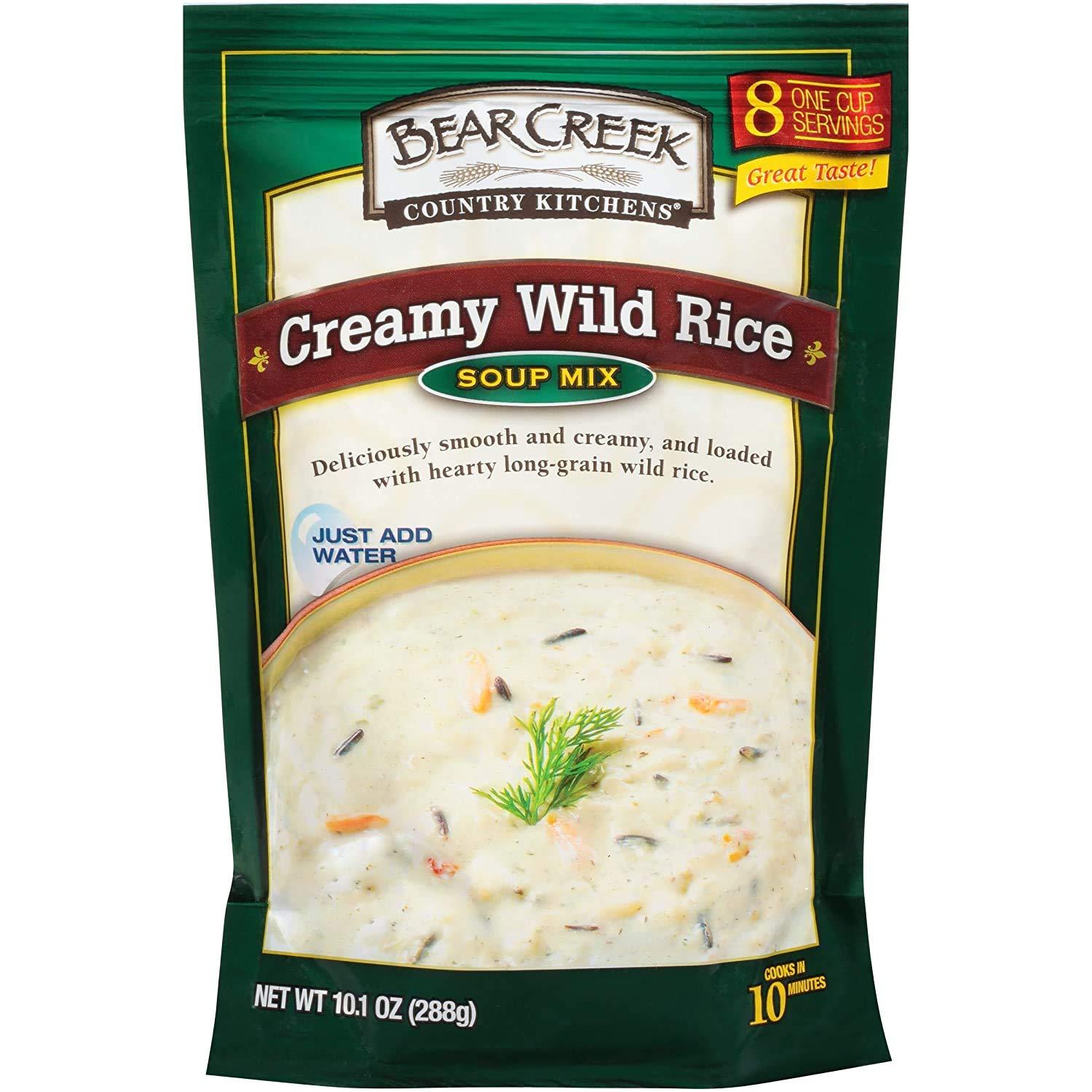 BEAR CREEK Bear Creek Country Kitchens Creamy Wild Rice Soup Mix, 10.1 Ounce