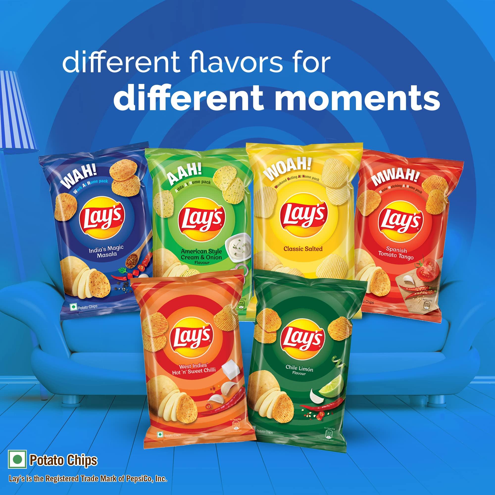 Lay's Lays Wafers Magic Masala 52g Pack, India