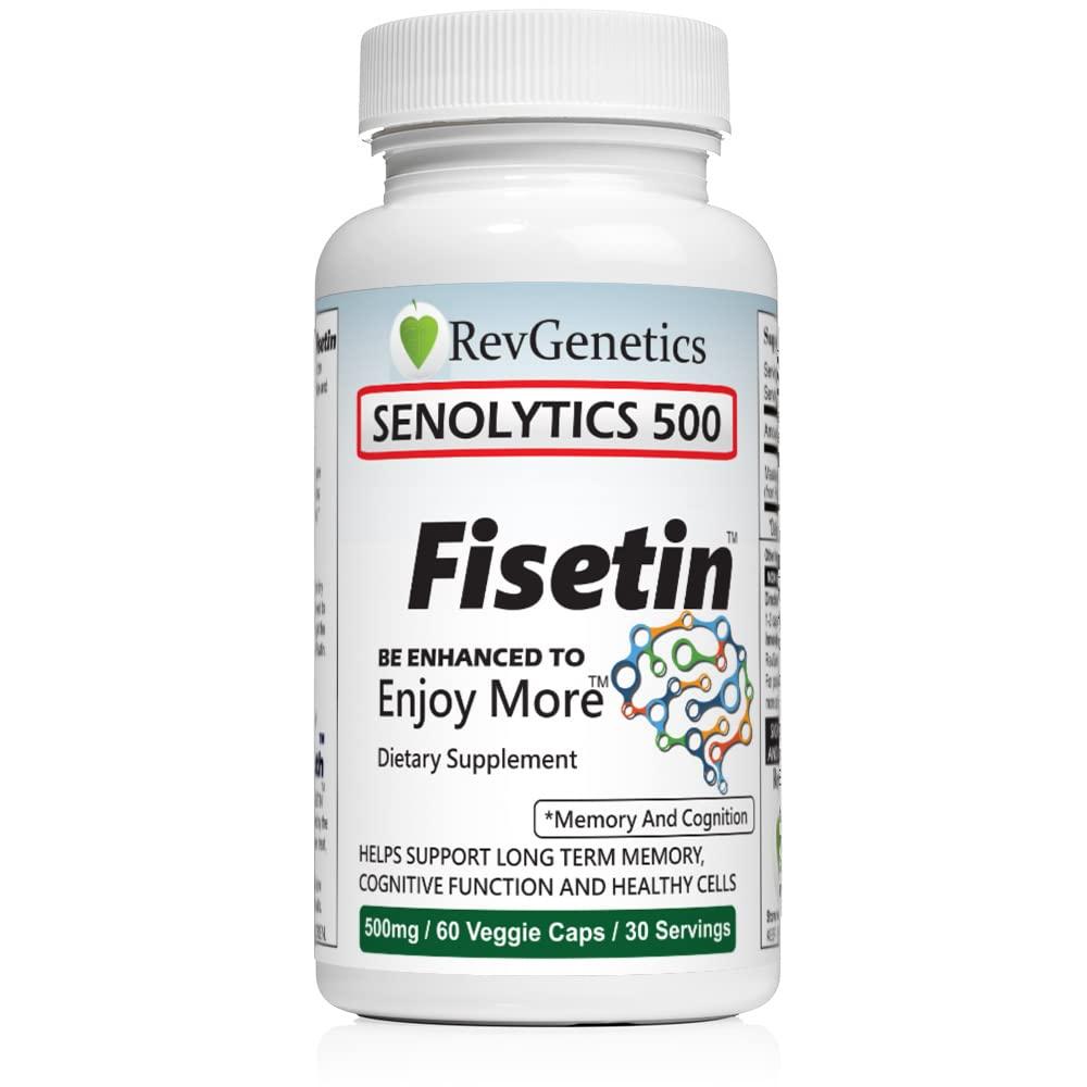REVGENETICS SENOLYTICS 500: Fisetin 500 mg