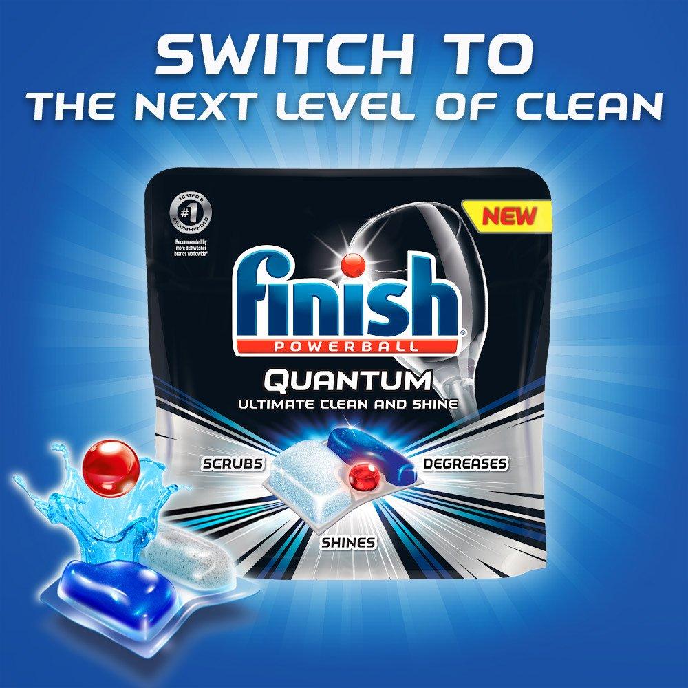 Finish Finish Powder Dishwasher Detergent, Lemon Fresh Scent, 75 oz