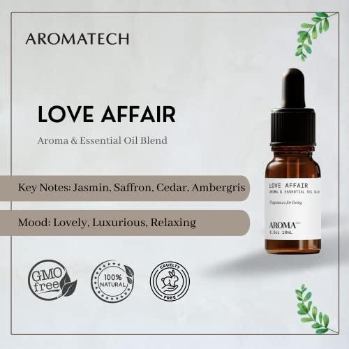 AromaTech AromaTech Noir, Santal, Love Affair Aroma Oil for Scent Diffusers - 10 Milliliter