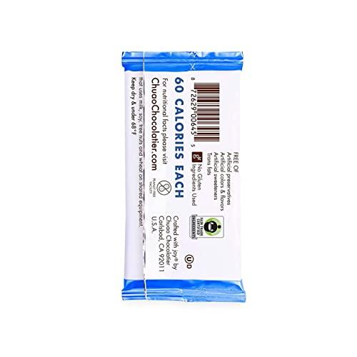 Chuao Chocolatier Chuao Chocolatier Firecracker Dark Chocolate Mini Bars | Gourmet Chocolate Sea Salt Chipotle Artisan European No Preservatives | Gift Baskets, Christmas, Valentines Day, Gifts | 100 Pack