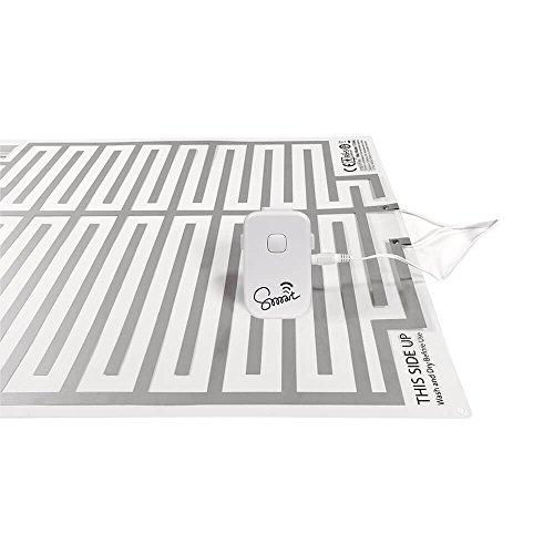 SMART Smart Bedside Bedwetting Alarm for Children, Teens Adults and Deep Sleepers - 8 Tones & Vibrations, Comfortable & Effective Bedwetting Enuresis Alarm