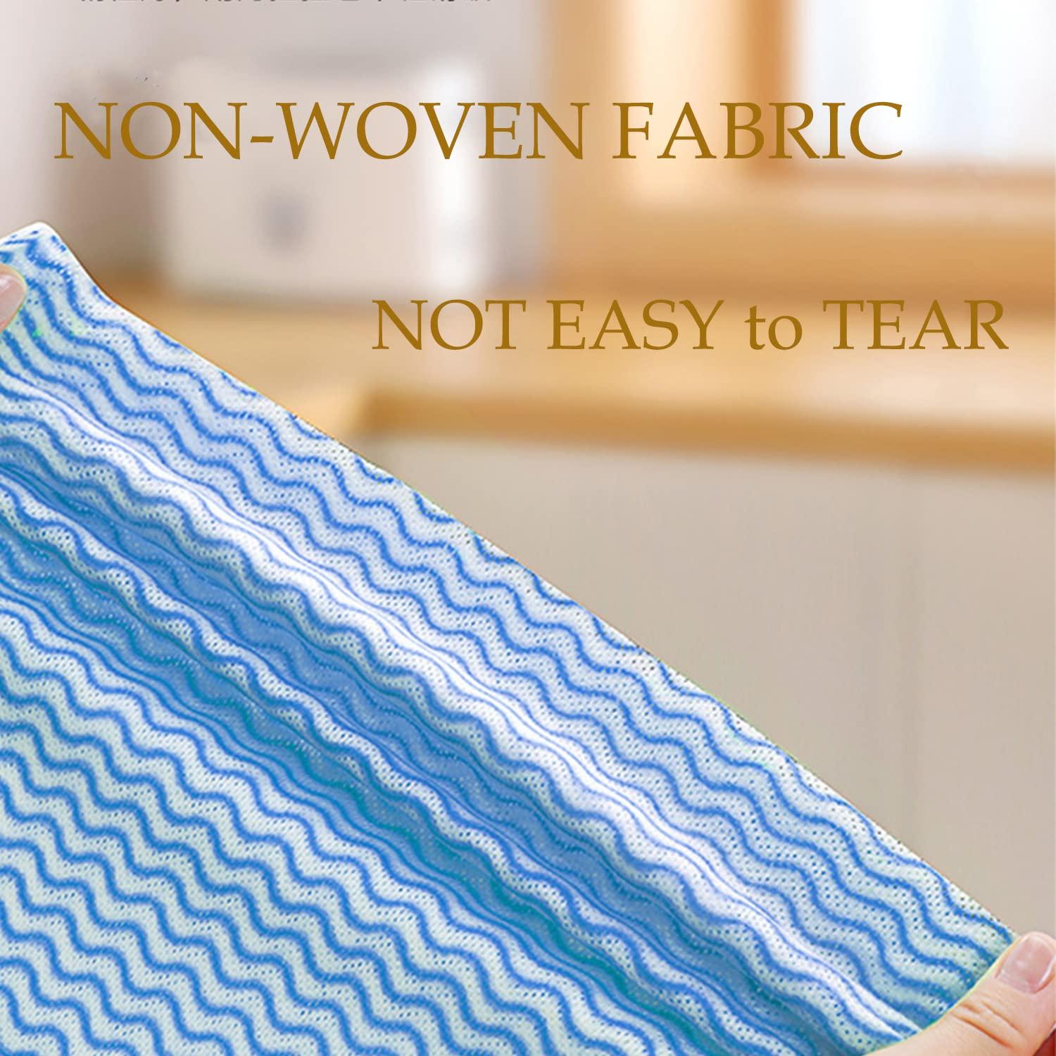 Peachicha Peachicha Disposable Cleaning Cloth Washing Cloth for Kitchen, Durable Dish Towels, Reusable Household Cleaning Towel (50count,Green)