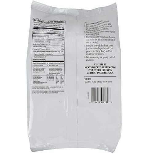 Zatarain's Zatarain's Reduced Sodium Dirty Rice Mix, 40 oz - One 40 Ounce Package of Low Sodium Dirty Rice Mix for New Orleans Style Dishes, Perfect with Ground Meat