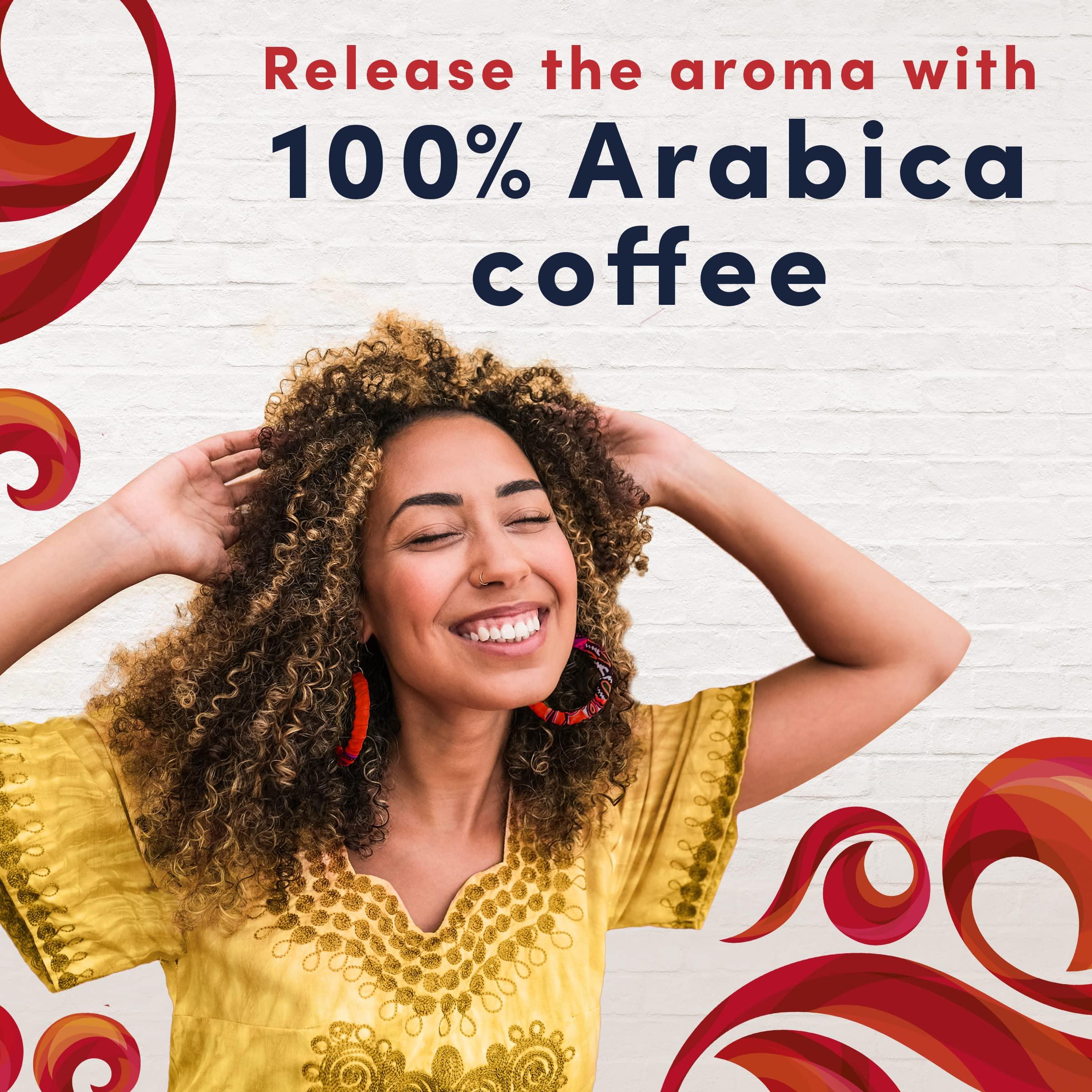 Gevalia Gevalia Decaf House Blend Medium Roast Ground Coffee (12 oz Bag) (Pack of 5)