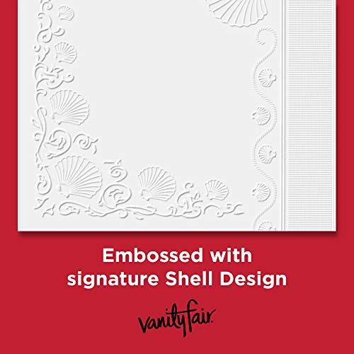 Vanity Fair Vanity Fair Everyday Casual Paper Napkins, Classic White, 100 Count (Pack of 12)