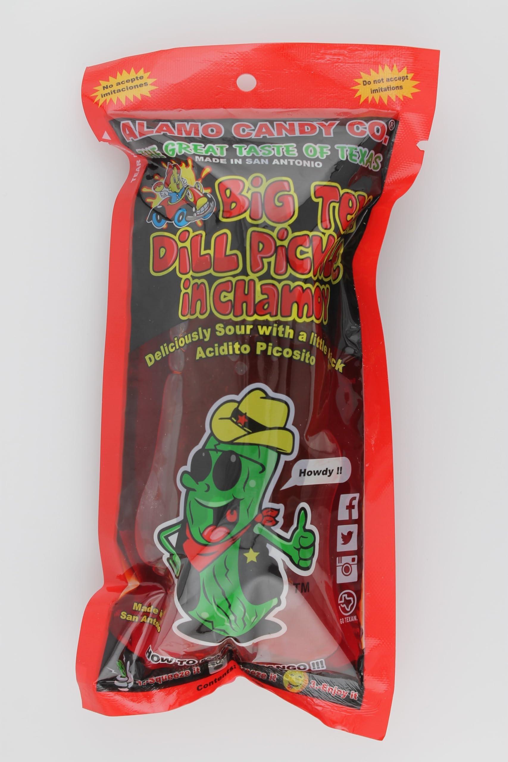LookOn Original Chamoy Pickle Kit, Ready to Make the Famous TikTok Trend, Includes Alamo Dill Pickle, Baby Lucas, Lucas Gusano, Skwinkles Salsaghetti, Tajin & Pulparindo by LookOn