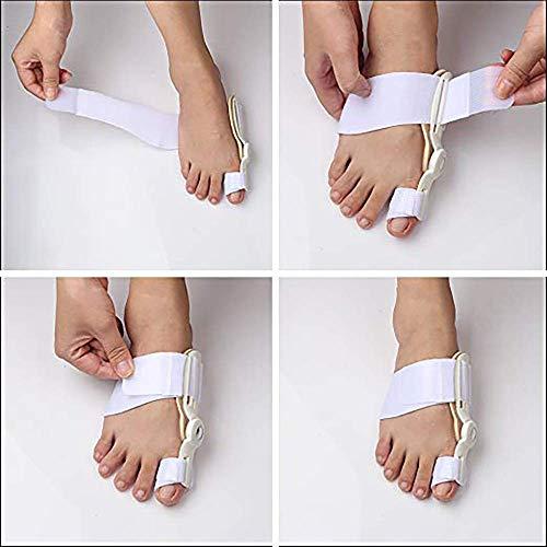 Extreme Fit Extreme Fit Orthopedic Bunion Corrector for Women and Men (2-Pack) – Adjustable, Soft-Comfort Hammer Toe Straightener Hammer Toe Corrector for Women and Men – Breathable, Medical-Grade Bunion Splint