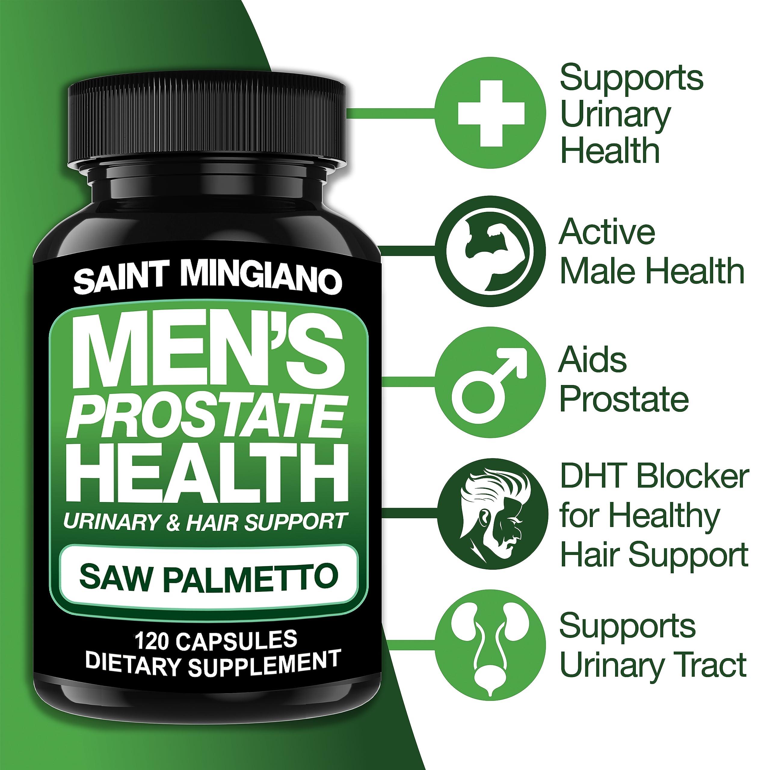 Saint Mingiano Saint Mingiano Kidney Support Cleanse Detox & Repair 120 Casuals - Together with - Men\'s Prostate Health Advanced Prostate Supplements - 120 Capsules