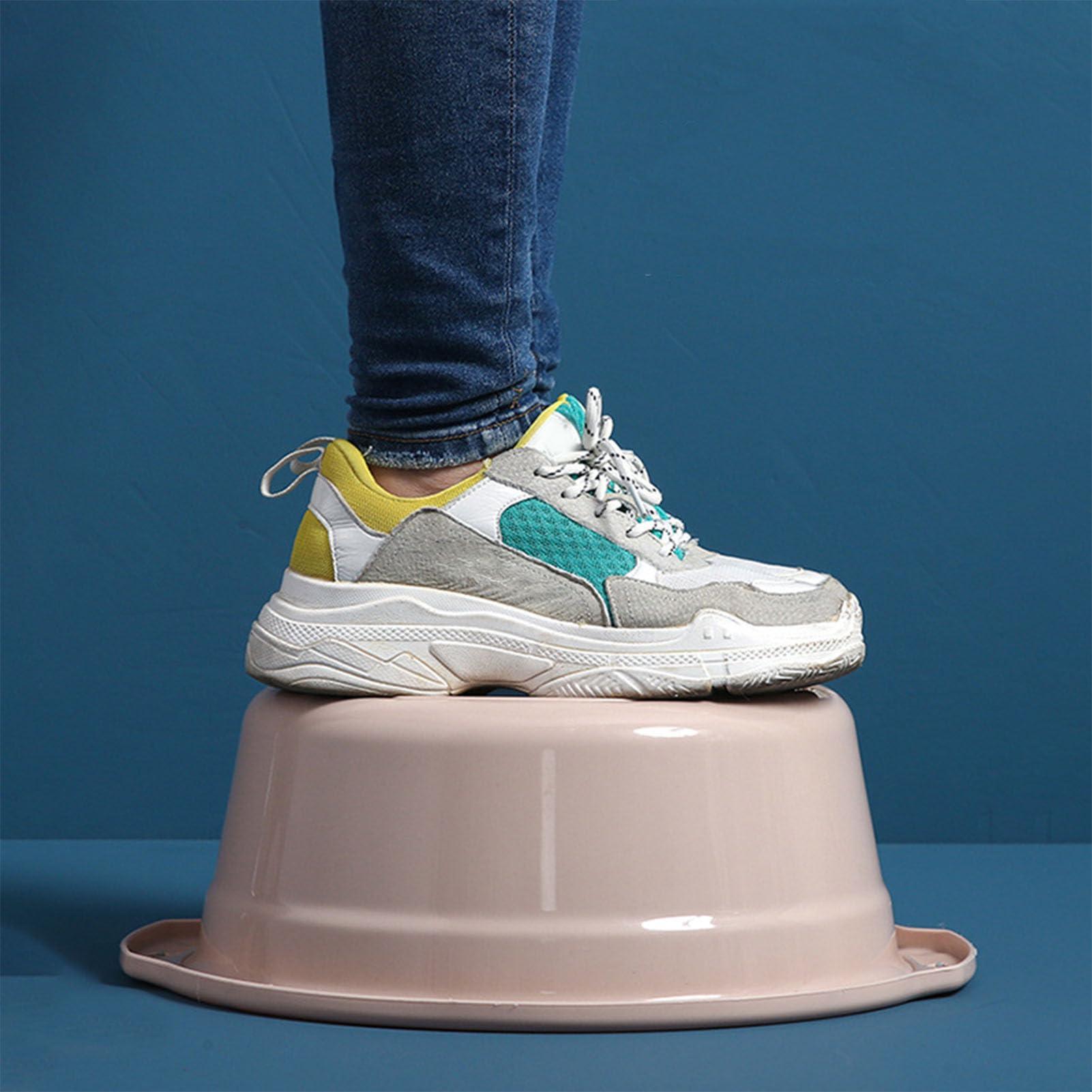 NOENNULL NOENNULL Home Round Plastic Wash Basin (Large, 13.97\" Diameter), NOENNULL63rhibac04-13