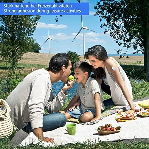 GTAGKOMMEN GTAGKOMMEN 20 Pack Dexcom G6 Adhesive Patches,Waterproof & Transparent Dexcom G6 Overpatch for 10 Days Long Stay Fixation Monitor ProtectionEasy to Use Pre-Cut Adhesive Tape