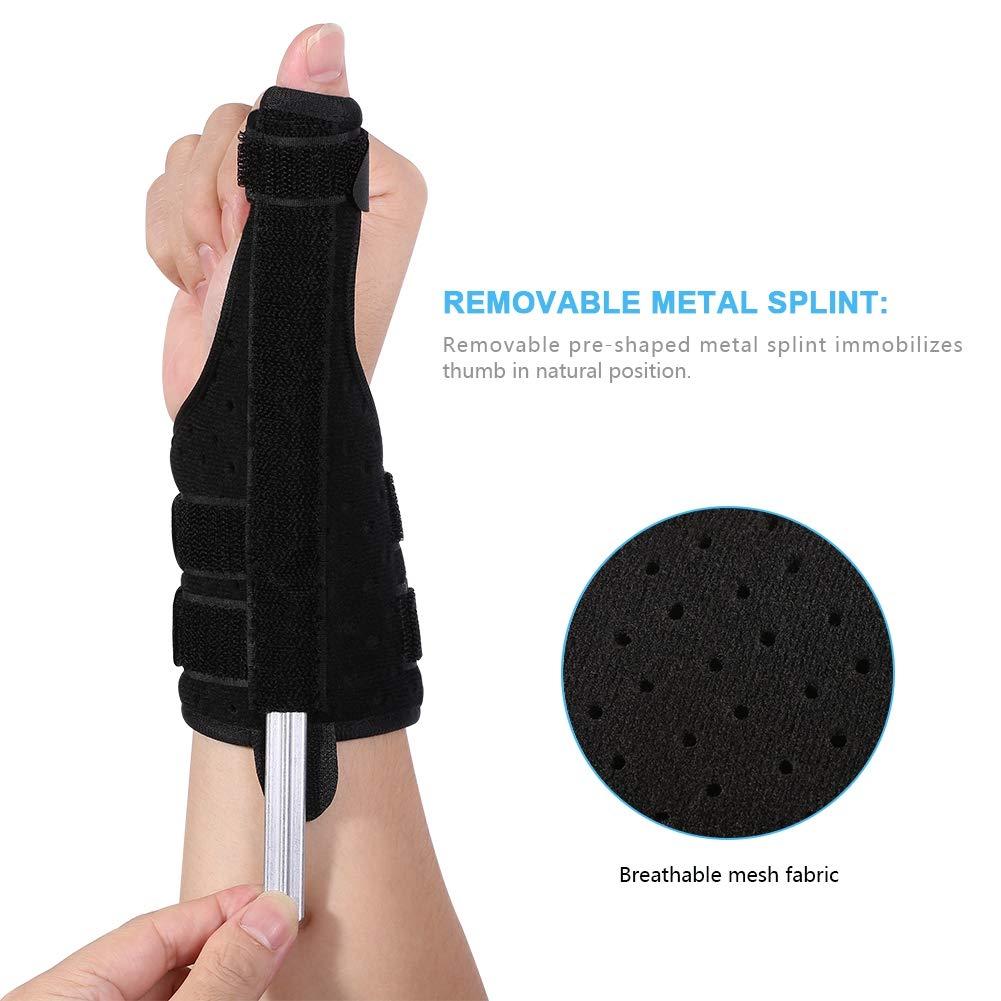 Psytfei Psytfei Thumb Splint Brace Wrist Support Thumb Spica Splint Support Stabiliser for Right Left Hand Women and Men Arthritis Carpal Tunnel Pain Relief and Thumb Sprain