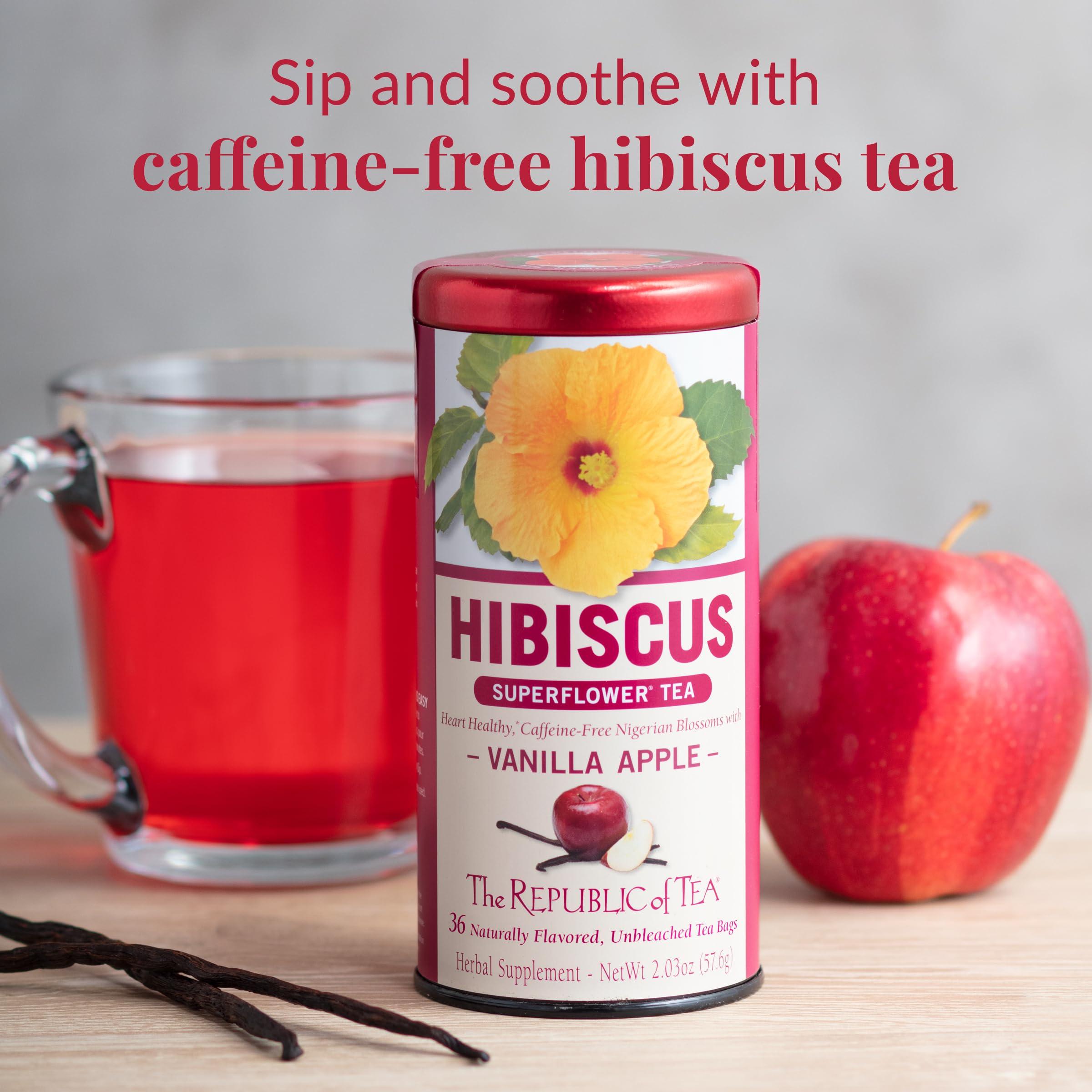 The Republic of Tea The Republic of Tea, Vanilla Apple Hibiscus, 36-Count