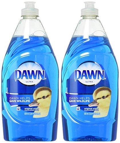 Dawn Dawn Ultra Dishwashing Liquid Dish Soap Original Scent, Two 21.6 oz Bottles