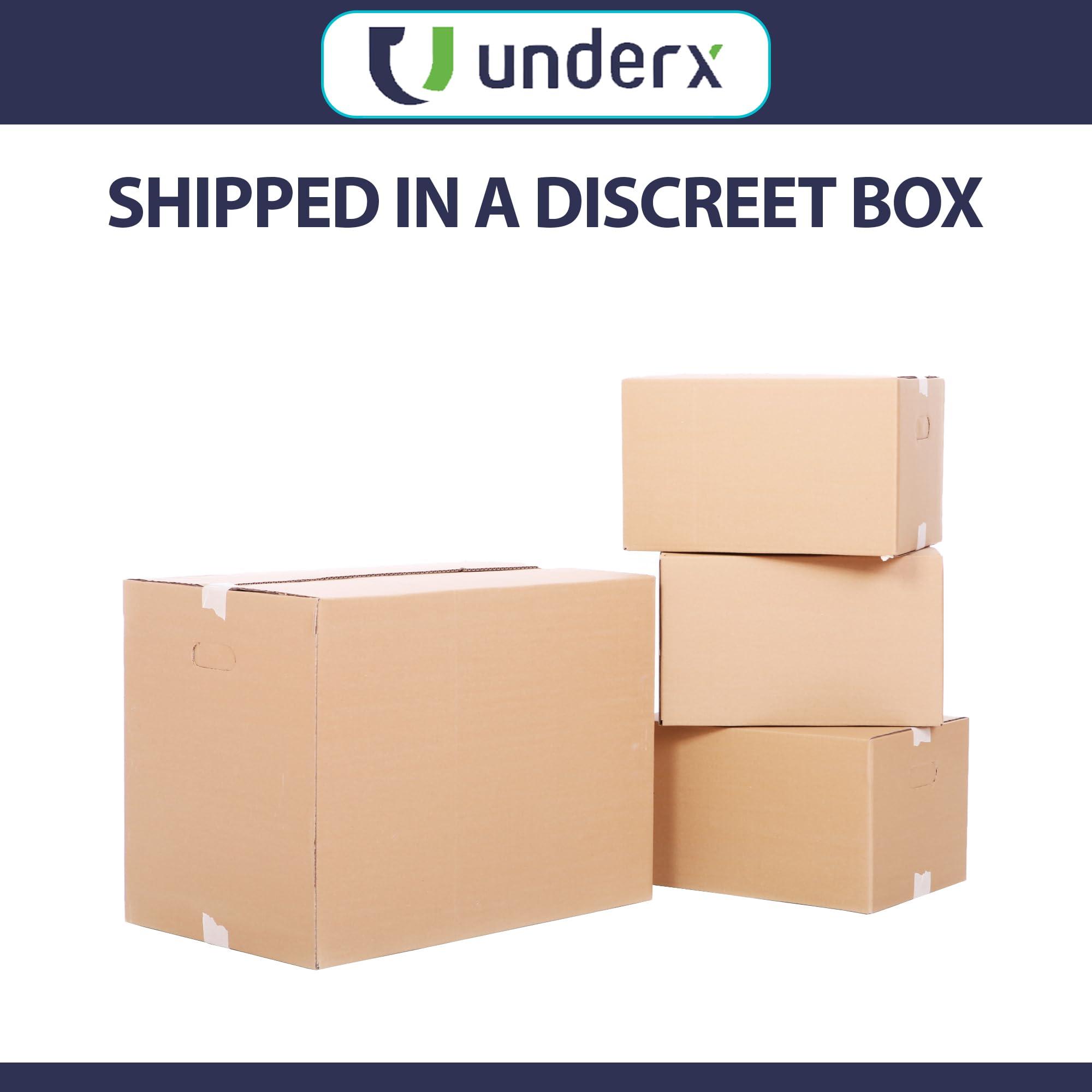 Underx UnderX Adult Disposable Incontinence Underwear  Maximum Absorbency Pull Ups, Absorbs 8 Cups of Liquid, Overnight Pullups Comfort, Leak Protection, Soft Latex-Free Diaper (X-Large, 20 Count)