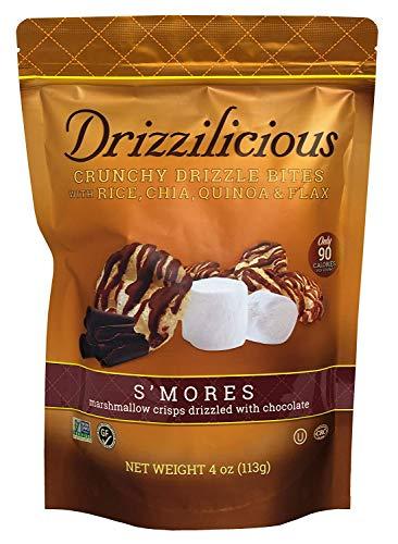 Drizzilicious Drizzilicious Crunchy Drizzle Bites S'Mores Gluten Free 4 Ounce ., 4 Ounce