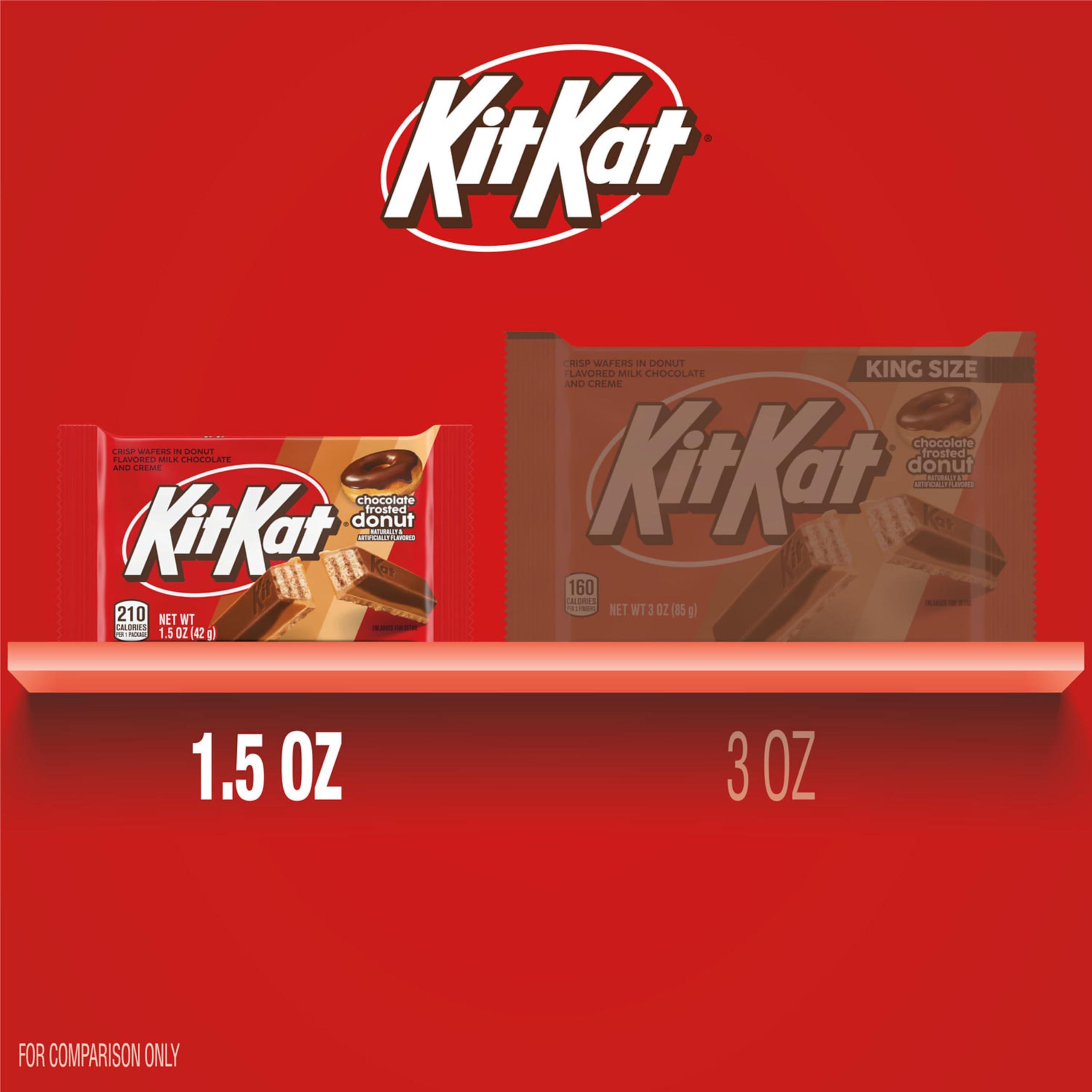 Kit Kat KIT KAT Chocolate Donut Flavored Wafer Candy Packs, 1.5 oz (24 Count)
