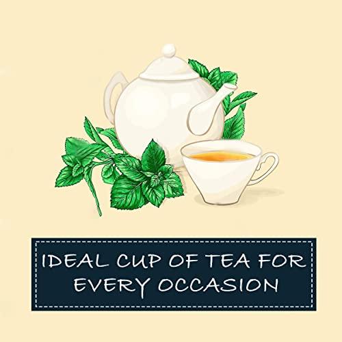 TEA 4U. BY ANVERALLY Tea4U FBOP Tips Loose Black Ceylon Tea, Fresh Handpicked Leaves with Metal Canister