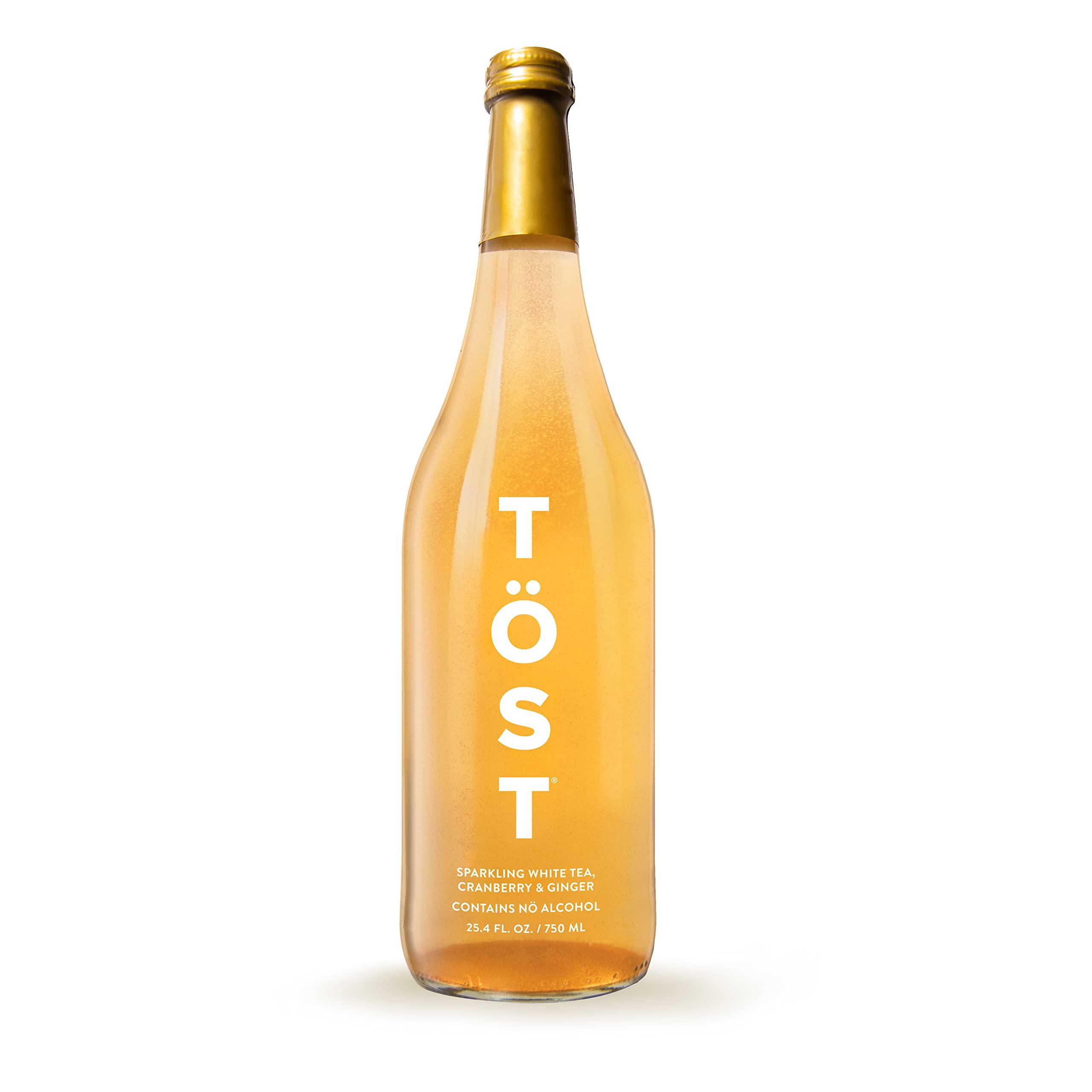 TÖST TOST White Cranberry, Ginger and Spice Sparkling White Tea, 750 ML