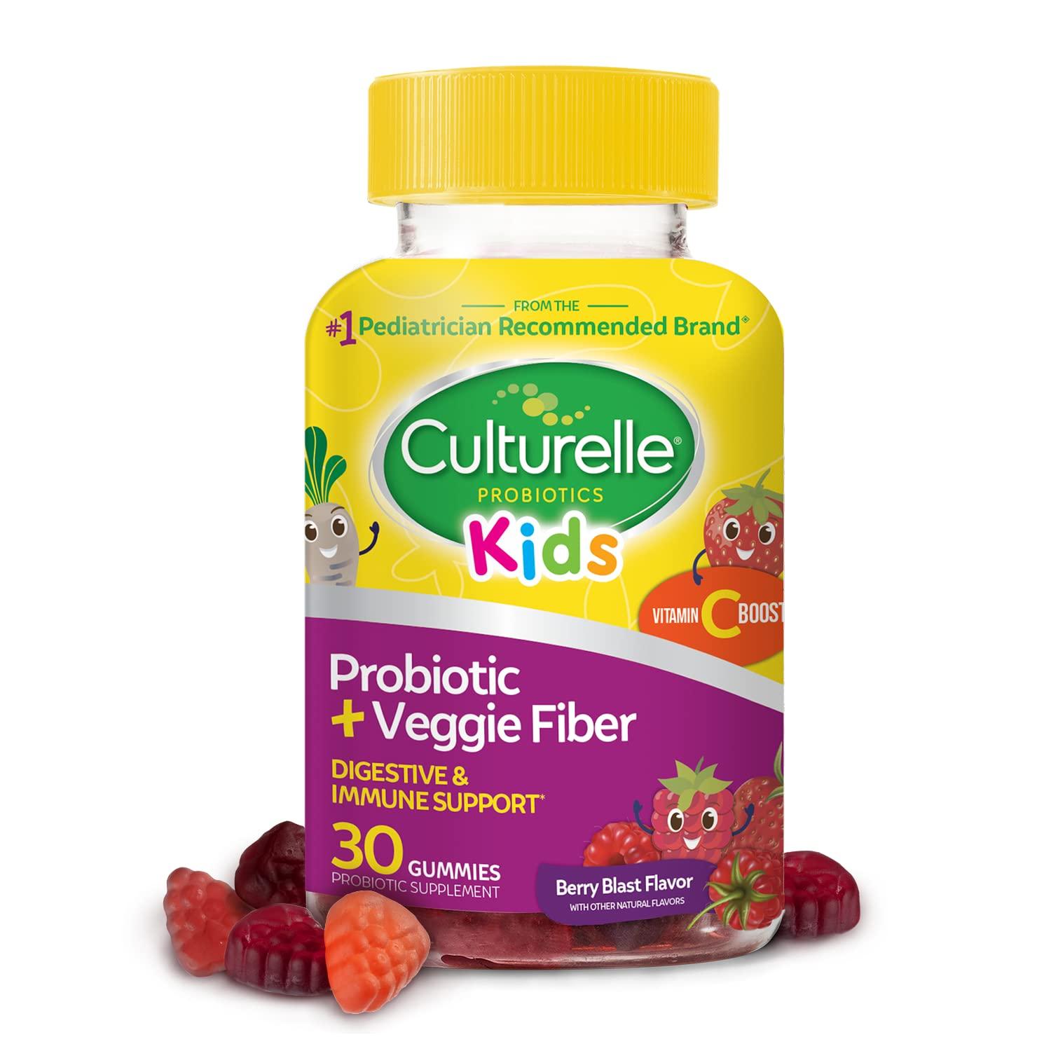 Culturelle Culturelle Women\'s Probiotics for Digestive & Immune Health + Kids Probiotic Gummies for Digestive & Immune Support, 30 Count