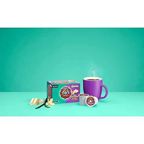 The Original Donut Shop The Original Donut Shop Duos White Chocolate + Vanilla, Keurig Single Serve K-Cup pods, 72 Count