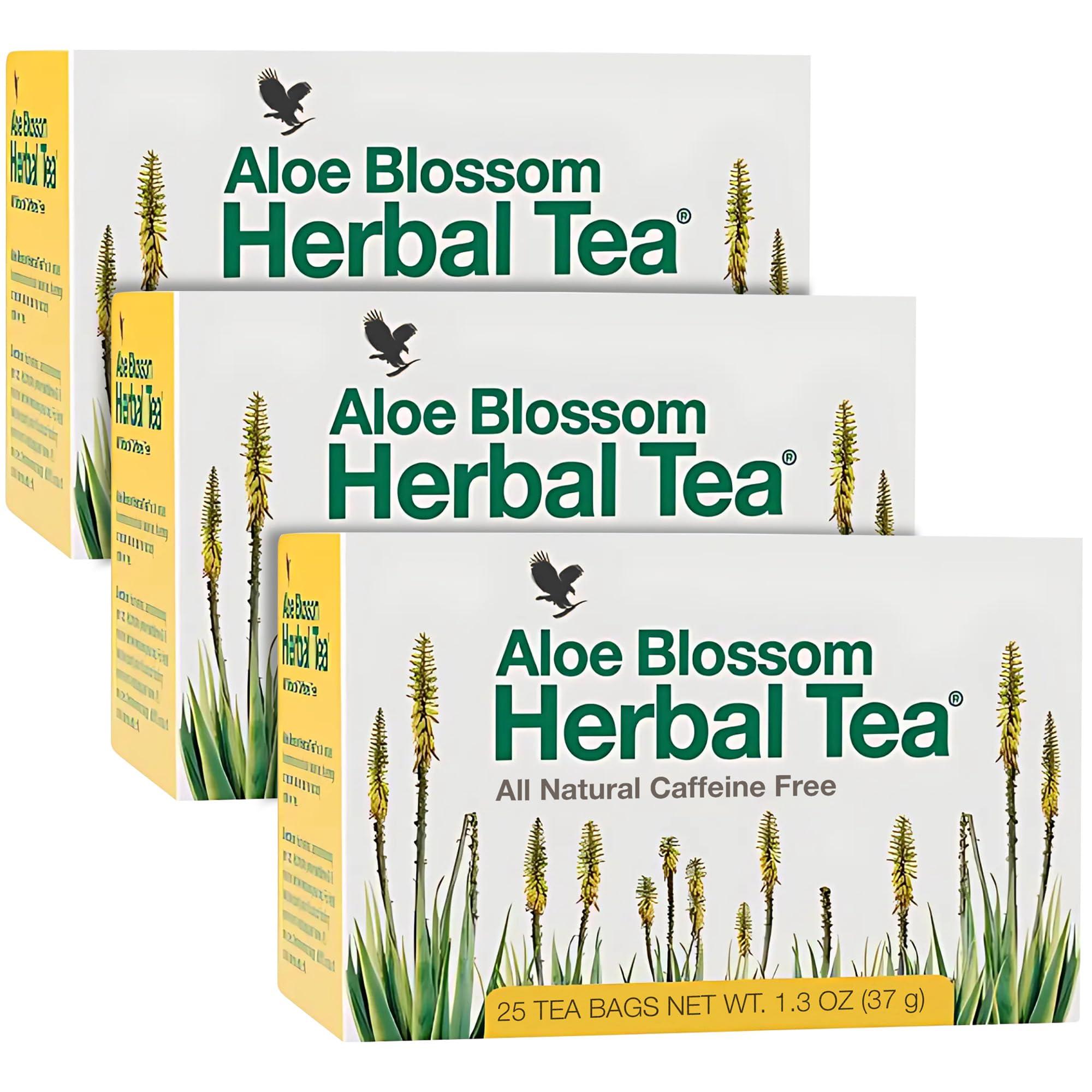 Forever Living Products Forever Living - Aloe Blossom Herbal Tea - Caffeine-Free for Balance and Wellness - Vegan and Gluten-Free - Hot or Iced - Zero Calories - 1.3 oz