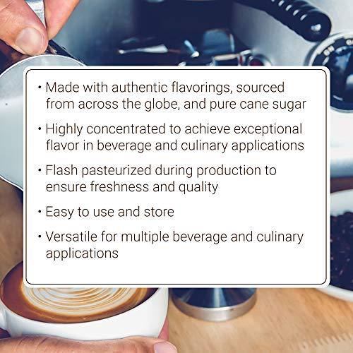 Monin Monin - Peach Syrup, Fresh and Juicy Flavors, Great for Iced Teas, Lemonades, and Sodas, Non-GMO, Gluten-Free (1 Liter)