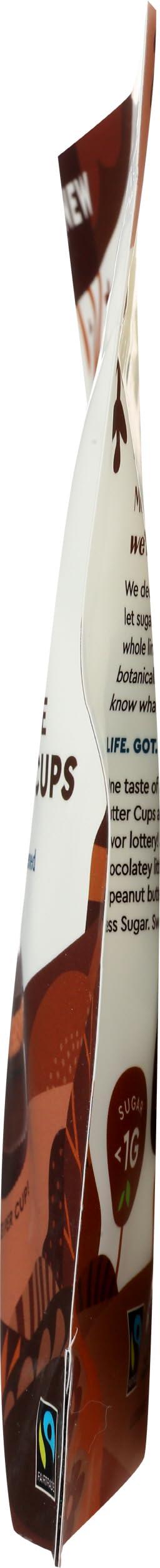 Lily's LILY\'S Dark Chocolate Style Peanut Butter Cups No Sugar Added, Sweets Bag, 3.2 oz