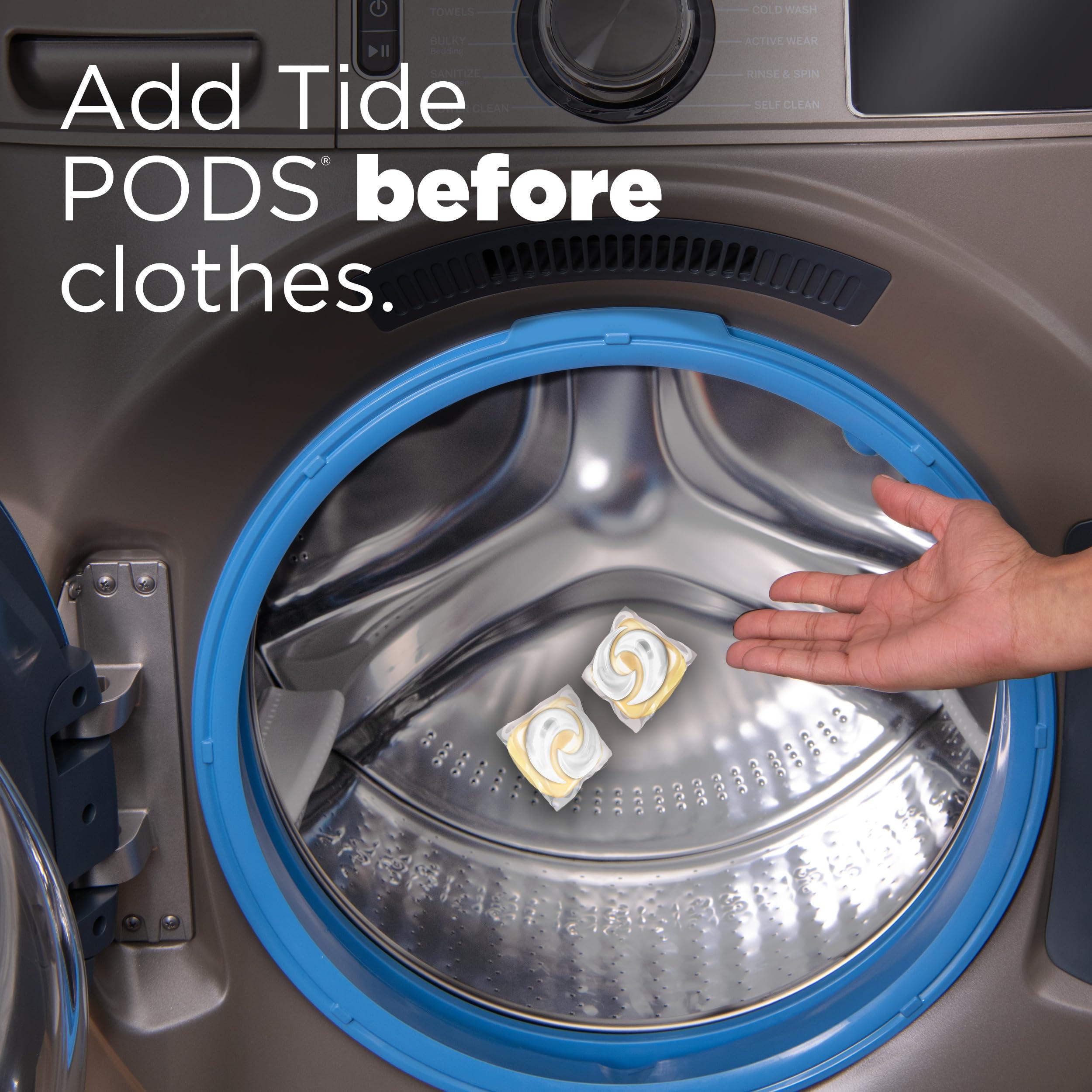 Tide Tide PODS Free & Gentle Laundry Detergent Soap Pacs, 81 Count, Tide PODS Laundry Detergent