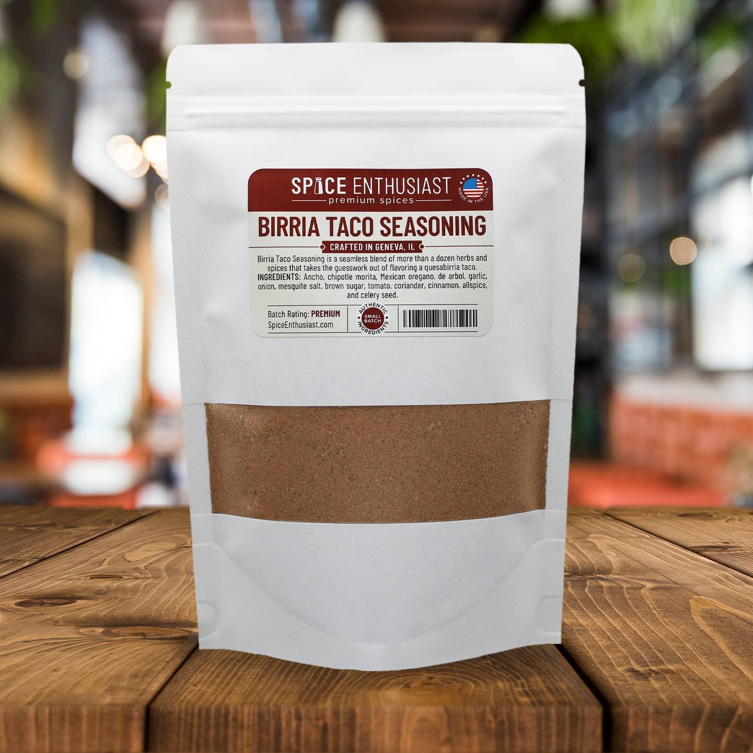 SPICE ENTHUSIAST Spice Enthusiast Birria Taco Seasoning - 8 oz