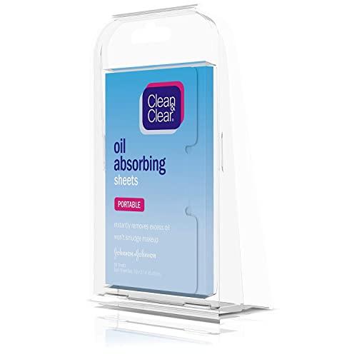 Clean & Clear CLEAN & CLEAR Oil Absorbing Sheets 50 Each (Pack of 4)