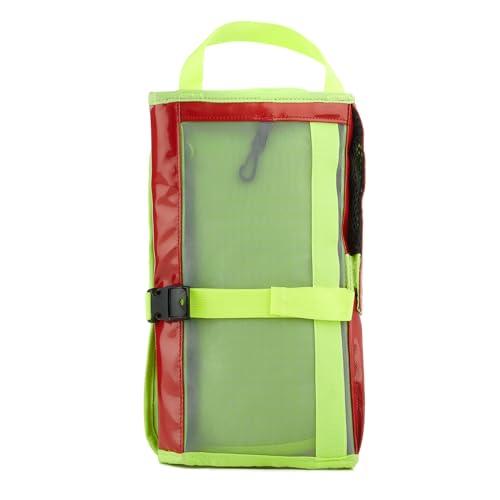 Statpacks Statpacks G3 Circulatory Kit First Aid IV Set Up Bag Module High Capacity Hot Cold Rapid Infusion Pressure Bag for EMS, Fire-Rescue, First Responders, Healthcare Professionals Red