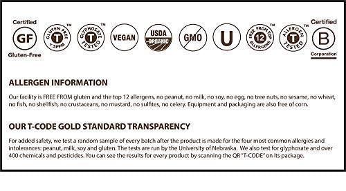 ZEGO ZEGO Foods Organic, Superfood Oatmeal & Muesli, Certified Gluten Free (Cinnamon Twist) 13oz