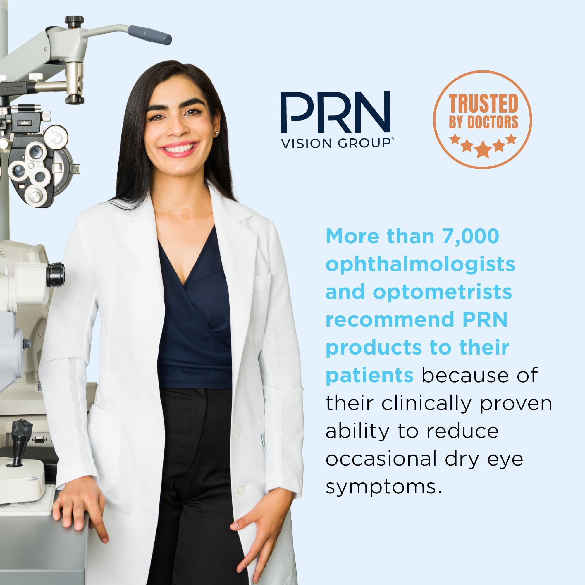 PRN Physician Recommended Nutriceuticals PRN De Dry Eye Omega 3 Fish Oil Support for Dry Eyes - 2240mg EPA & DHA in Triglyceride Formula New & Improved-Burpless-1 serving, 1-month supply