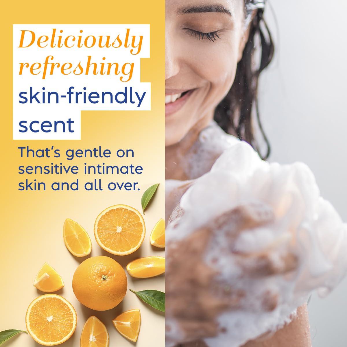 Vagisil Vagisil Feminine Wash for Intimate Area Hygiene, Scentsitive Scents, pH Balanced and Gynecologist Tested, Citrus Paradise, 12 oz (Pack of 1)