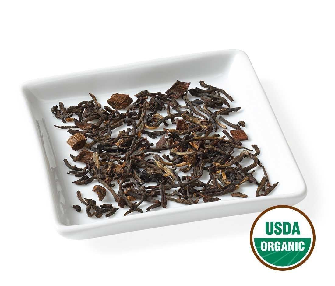 Golden Moon Tea Golden Moon Tea Organic Madagascar Bourbon Vanilla Black Tea - Loose Leaf, Non-GMO - Travel Tin (30 Servings)