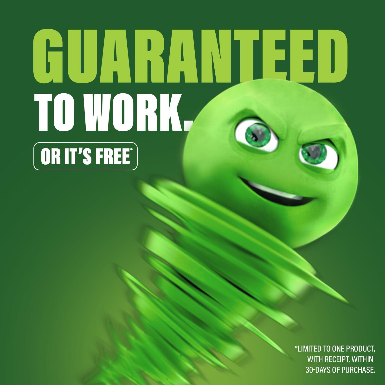 Green Gobbler Green Gobbler Fruit Fly Killer+ - Kills Fruit Flies, Drain Flies & Sewer Flies, Gel Treatment for Use in Sinks & Pipes - Safe for Septic Systems, 32oz - Up to 8 USES (2 Pack)