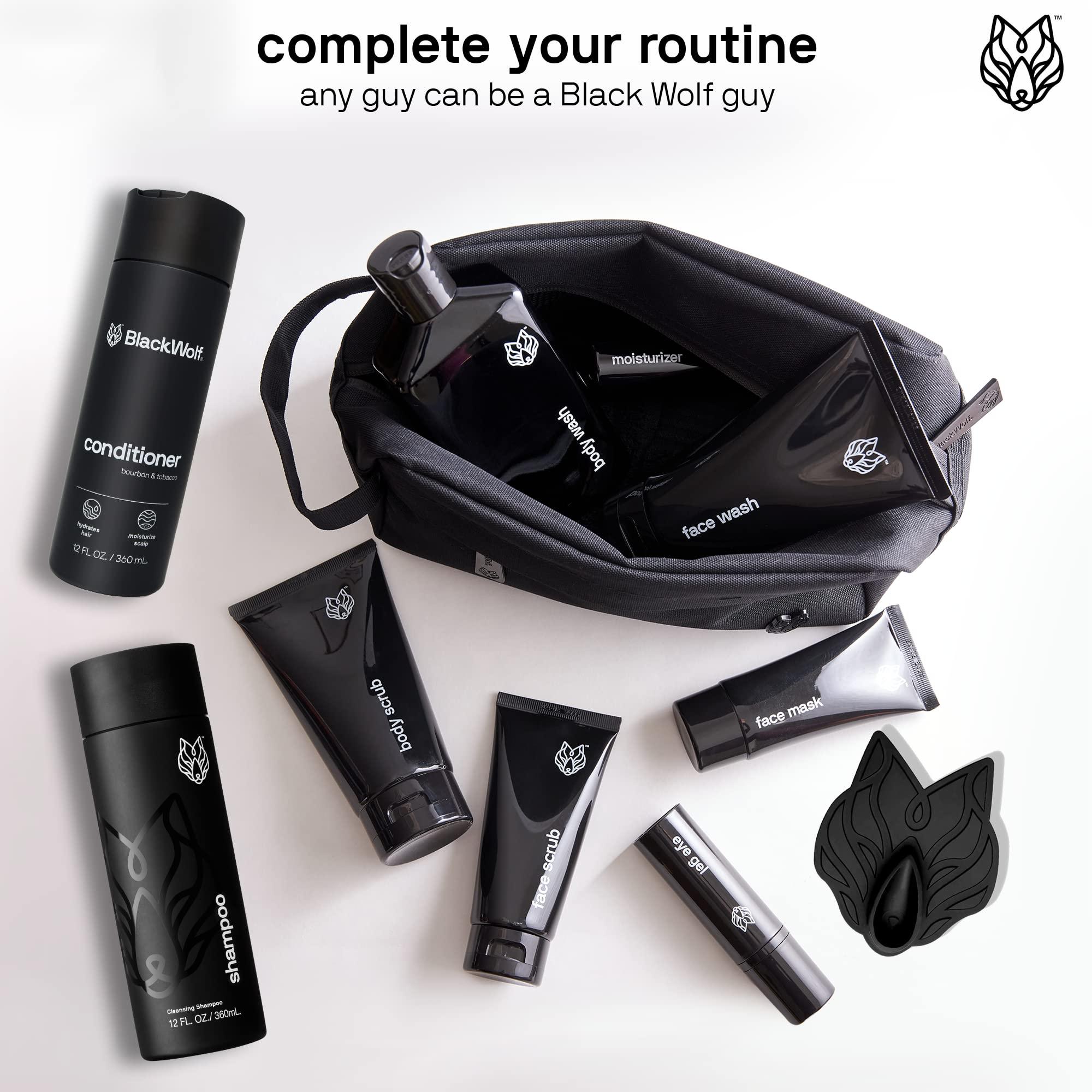 Black Wolf Wush Water Powered Ear Cleaner by Black Wolf, 6 Reusable Replacement Tips - Electric Triple Jet Stream with 3 Pressure Settings Prevents Ear Wax Buildup - Ear Wax Removal Kit