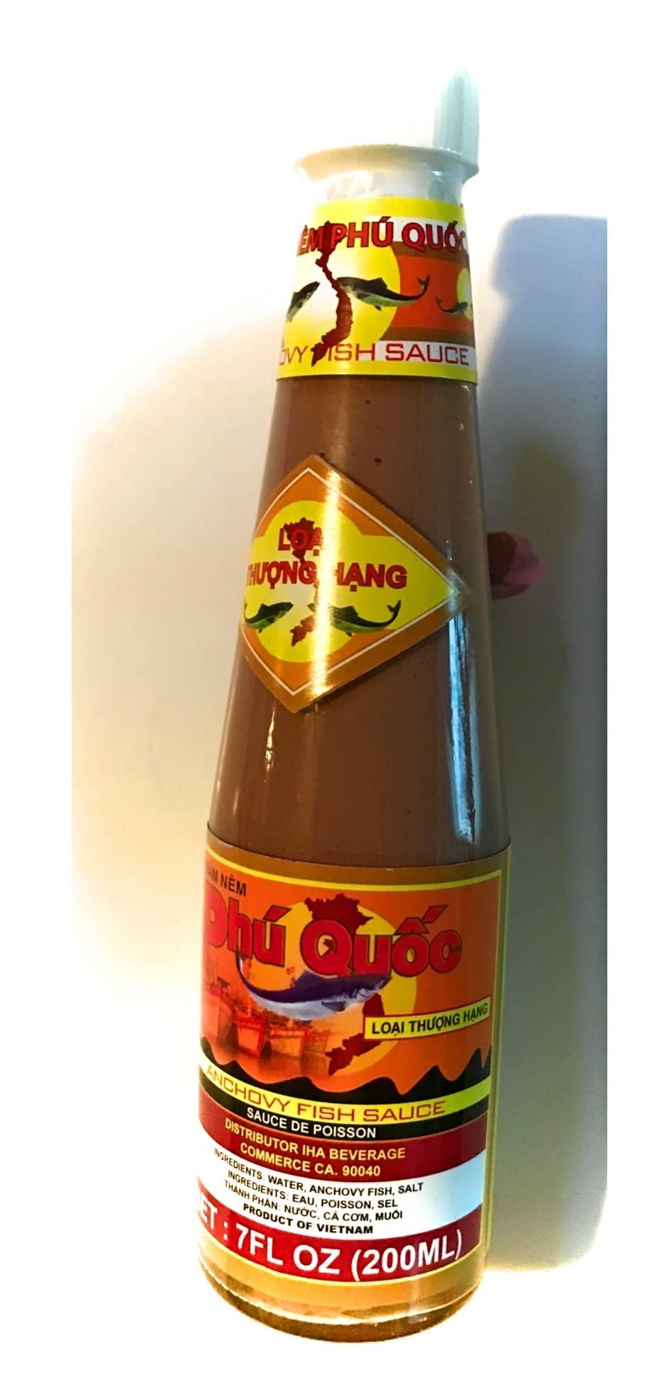 Tufoco Anchovy Fish Sauce - Sauce de Poisson - Mam Nem Phu Quoc 200 ml