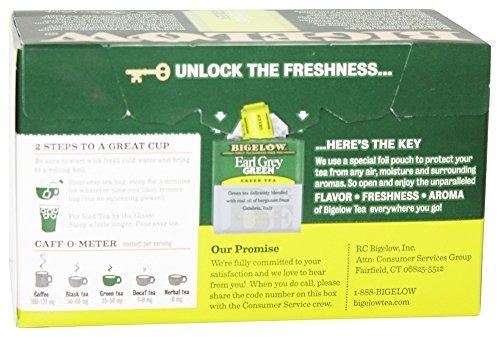 Bigelow Bigelow Tea Green Tea - Earl Grey - Case of 6 - 20 BAG