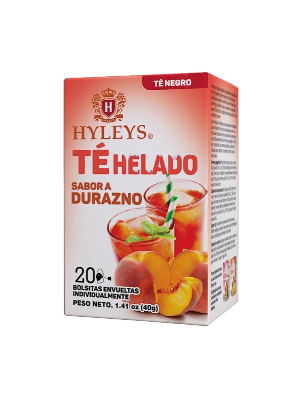HYLEYS Tea Hyleys Iced Black Tea Peach Flavor - 20 Tea Bags