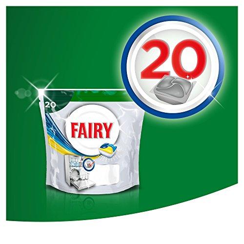 Fairy Fairy Platinum All In One Lemon Dishwashing Tablets (Pack of 20)